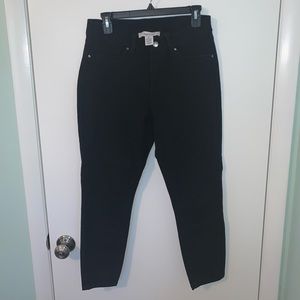 Black ankle jeans Sz 8P
